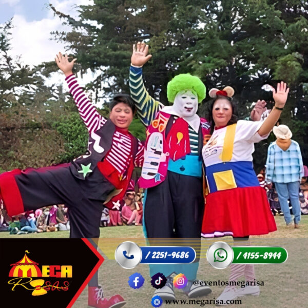 Payasos y Payasitas Profesionales Para Fiestas infantiles en Guatemala - Image 50