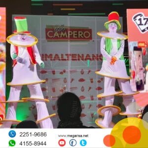 Zanqueros para tus eventos en Guatemala